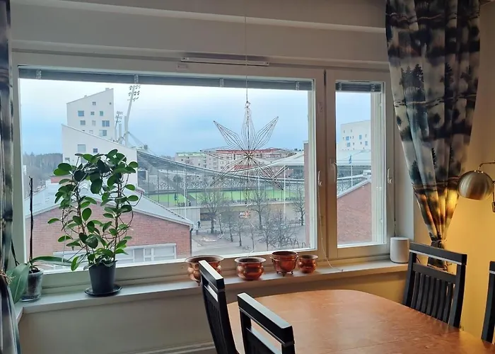 Floor & Free Parking Next To Tammela Stadium Apartman *